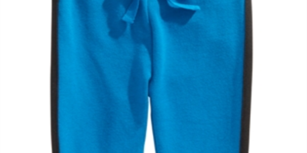 First Impressions Baby Boy's Side Stripe Jogger Pants Blue Size 6-9MOS
