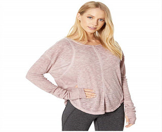 Free People Women's Lay up Tee Purple Size Large