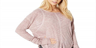 Free People Women's Lay up Tee Purple Size Large