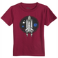 Epic Threads Little Boy's Spaceship T-Shirt Red Size 5