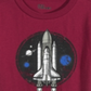 Epic Threads Little Boy's Spaceship T-Shirt Red Size 5