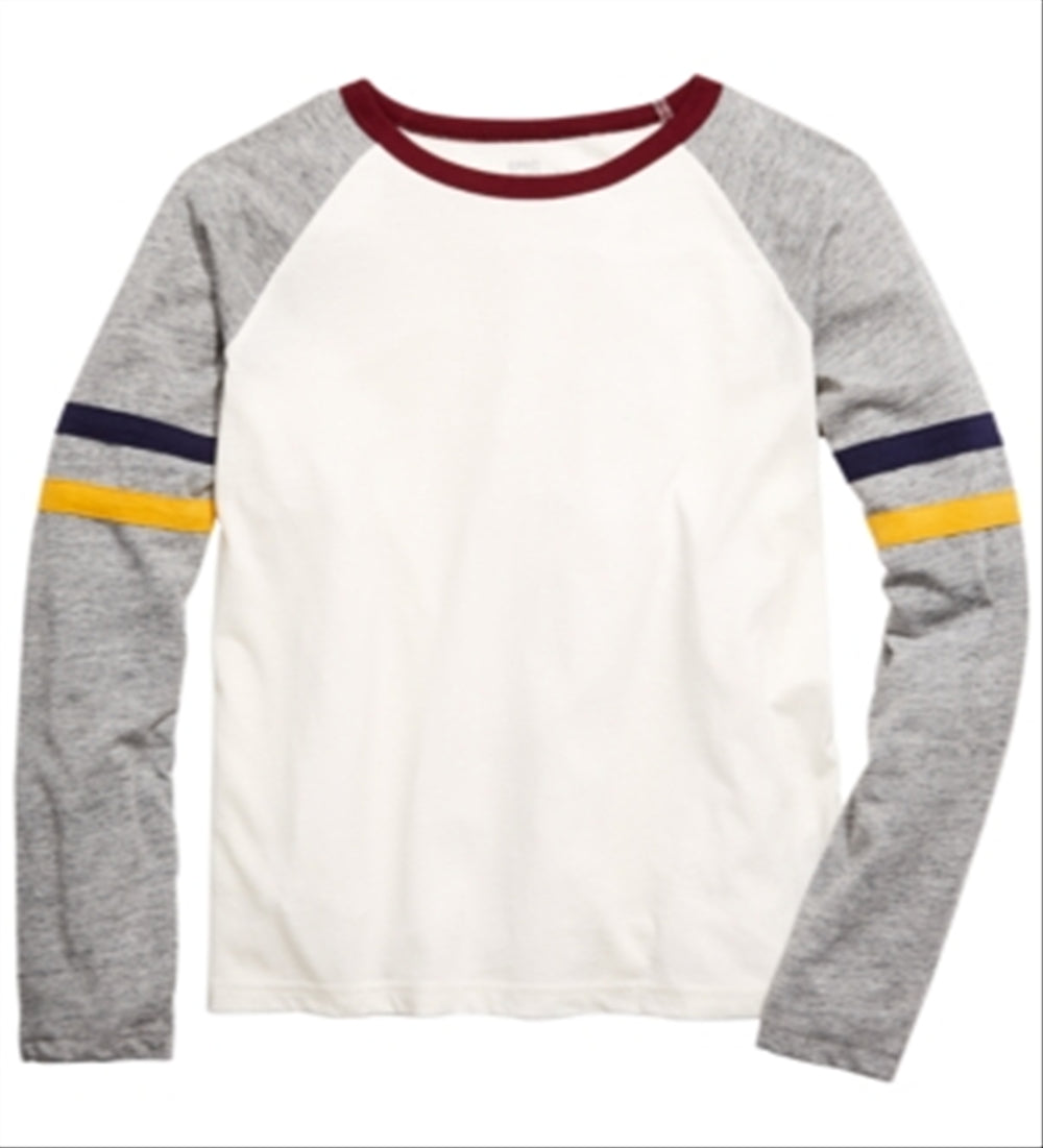 Epic Threads Big Boy's Brett Colorblocked Stripe T-Shirt White Size Medium