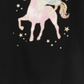 Epic Threads Toddler Girl's Winged Unicorn T-Shirt Black Size 2T