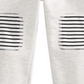 First Impressions Baby Boy's Knee Patch Jogger Pants White Size 24MOS