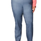 Charter Club Women's Plus Tummy Control High Rise Skinny Pants Blue Size 26W