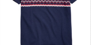 Epic Threads Little Boy's Isle Strip T-Shirt Blue Size 6