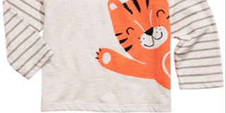 First Impressions Toddler Boy's Tiger Print T-Shirt Brown Size 3T