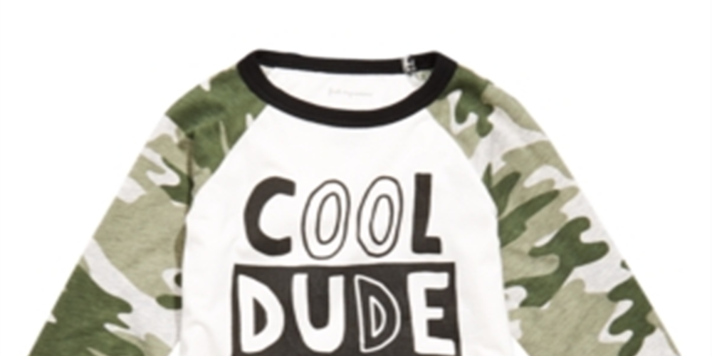 First Impressions Baby Boy's Cotton Colorblocked Raglan Graphic Print T-Shirt White Size 24MOS