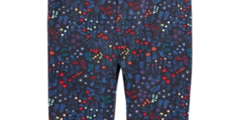 First Impressions Toddler Girl's Floral Print Leggings Black Size 3T