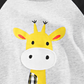 First Impressions Infant Boy's Giraffe Print T-shirt Gray Size 6-9MOS