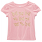 Epic Threads Toddler Girl's Glitter Butterflies T-Shirt Pink Size 2T