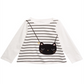 First Impressions Baby Girl's Cotton Cat Purse T-Shirt White Size 24MOS