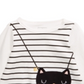 First Impressions Baby Girl's Cotton Cat Purse T-Shirt White Size 24MOS