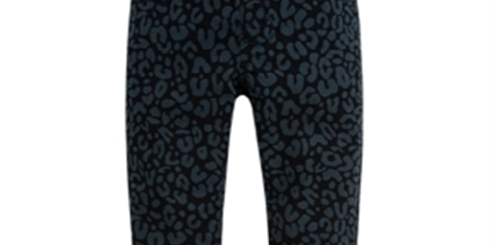 Levi's Girl's Leopard Pull on Jeggings Black Size 8