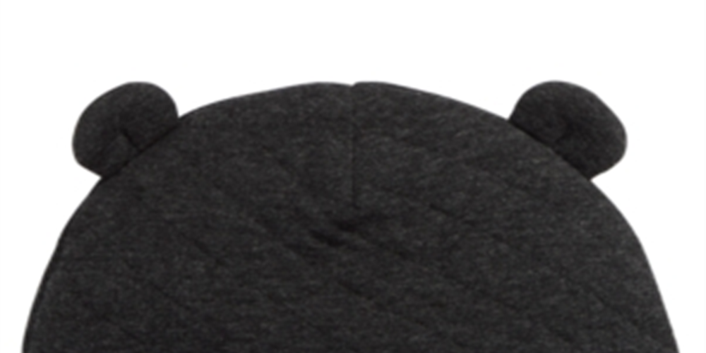 First Impressions Baby Boy's Quilted Hat Black Size 0-6 MOS