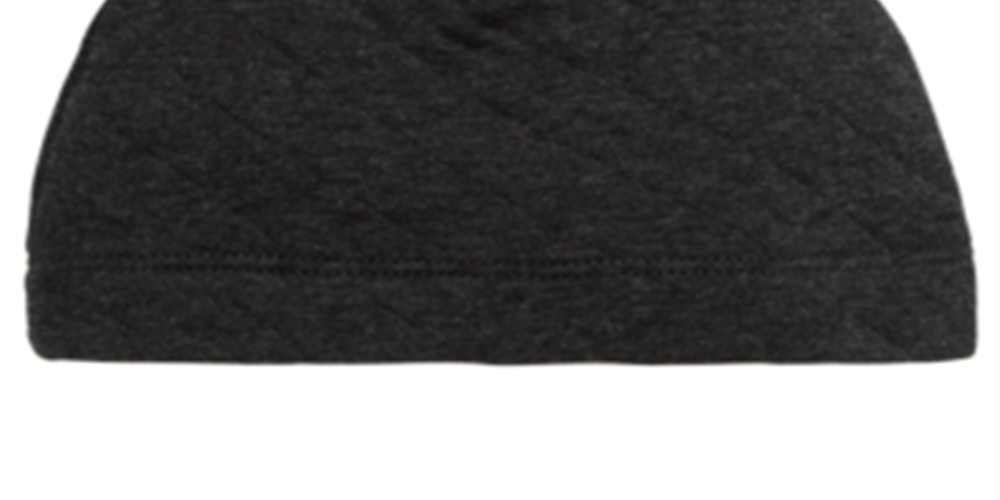 First Impressions Baby Boy's Quilted Hat Black Size 0-6 MOS