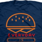 Jem Toddler Boy's Everyday Is Burger Day T-Shirt Blue Size 3