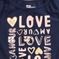 Epic Threads Little Girl's Love T-Shirt Blue Size 5