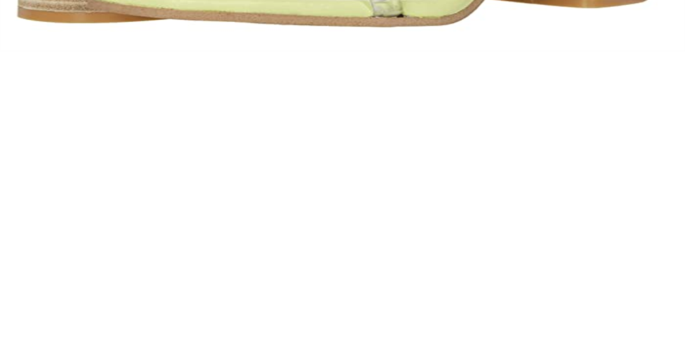 Free People Women's Natal Heel  Yellow Size 7M