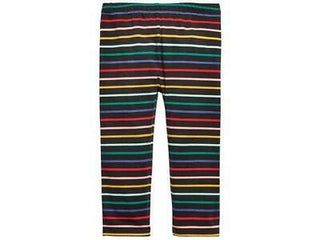 First Impressions Baby Girl's Striped Leggings Black Size 6-9MOS