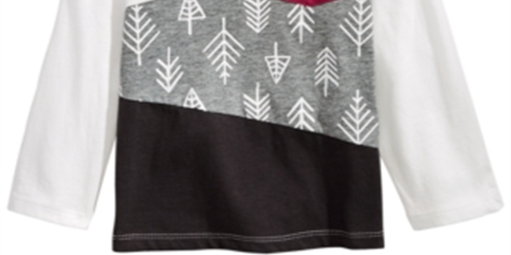 First Impressions Toddler Boy's Colorblocked T-Shirt Various White Size 3T