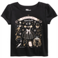 Epic Threads Little Girl's Magical Essentials Print T-Shirt Black Size 6
