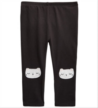 First Impressions Baby Girl's Cat Leggings Black Size 12MOS