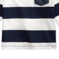 First Impressions Baby Boy's Cotton Rugby Stripe T-Shirt Navy /White Size 18MOS