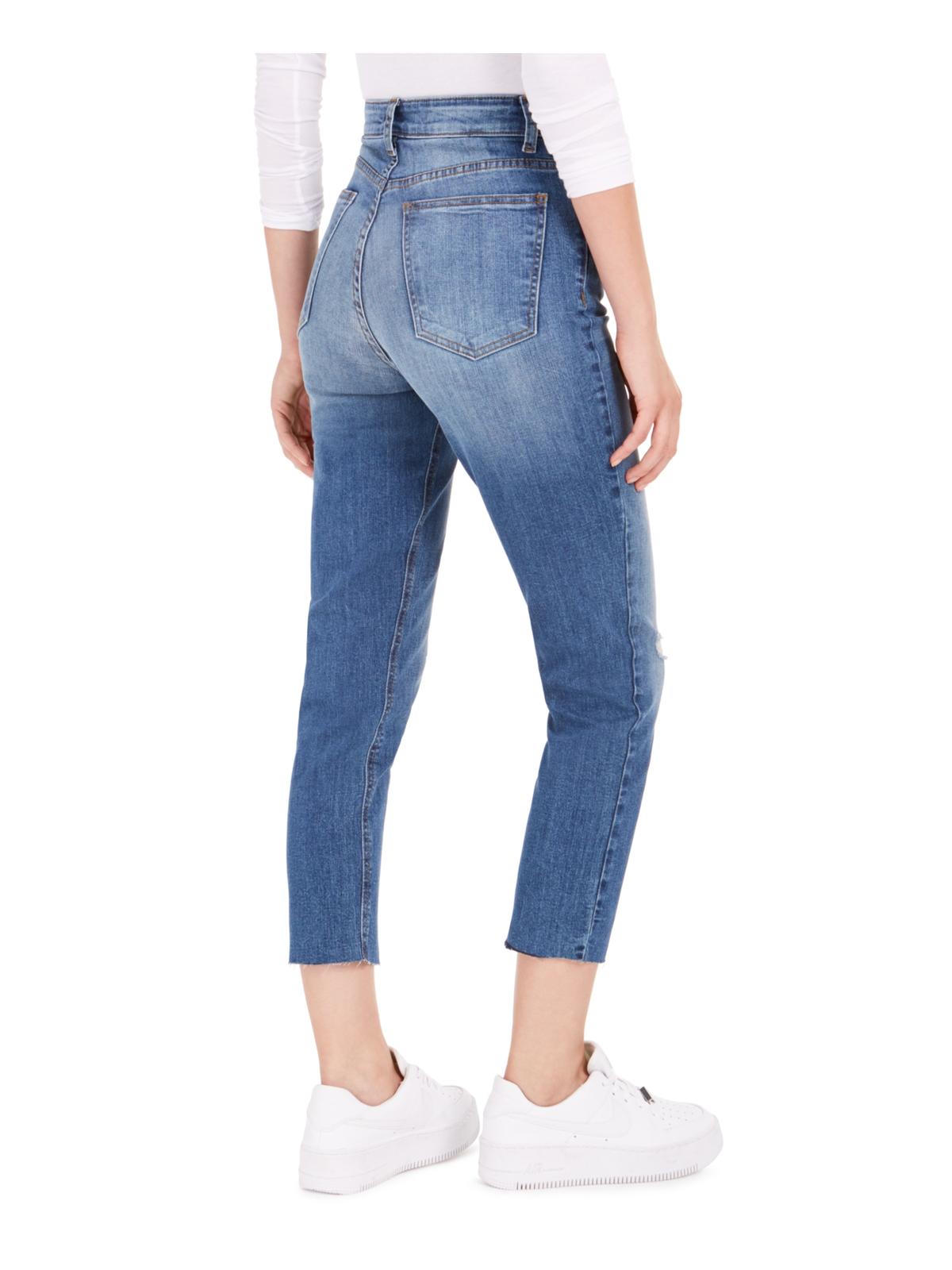 STS Blue Women's Alicia High Rise Distressed Mom Jeans Blue Size 32