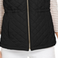 Charter Club Women's Woven Hooded Quilted Vest Black Size Small