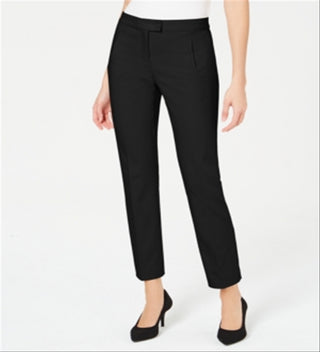 Alfani Women's Tummy Control Slim Leg Pants Black Size 2 Petite