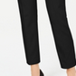 Alfani Women's Tummy Control Slim Leg Pants Black Size 2 Petite