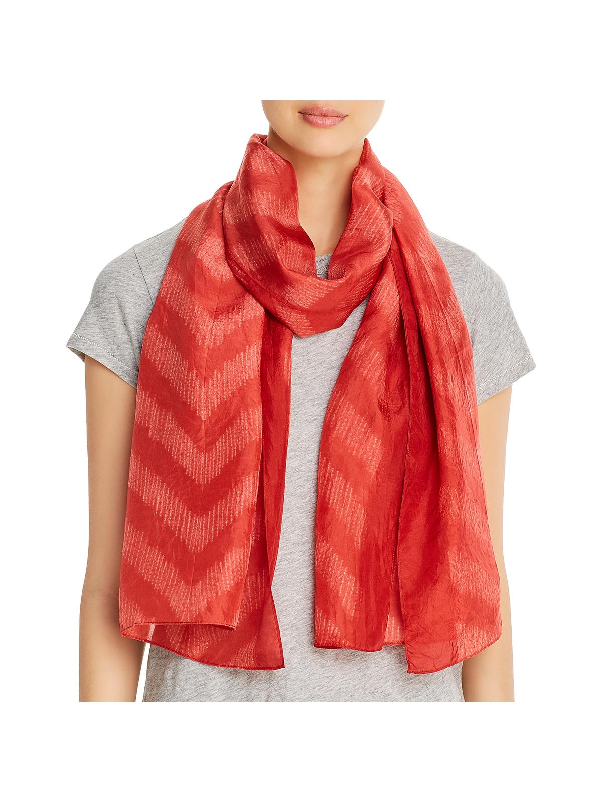 Eileen Fisher Women's Wraps Scarves Red Size Regular