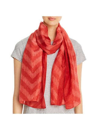 Eileen Fisher Women's Wraps Scarves Red Size Regular