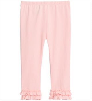 First Impressions Baby Girl's Ruffle Hem Leggings Pink Size 3-6MOS