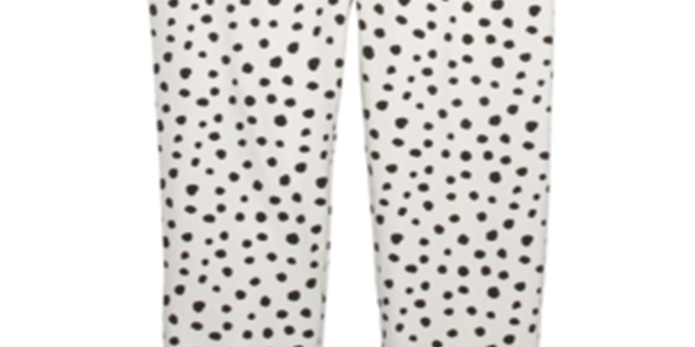 First Impressions Baby Girl's Animal Print Leggings White Size 3-6MOS