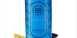 Fredericks and Mae Celebration Candles Yellow One Size