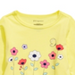 First Impressions Baby Girl's Cotton Floral Print T-Shirt Yellow Size 6-9MOS