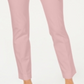 Charter Club Women's Tummy Control Slim Fit Pants Pink Size 4