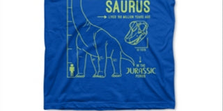 Jem Toddler Boy's the Arm Lizard T-Shirt Blue Size 4