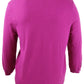 Maison Jules Women's 3/4 Sleeve Jewel Neck Top Purple Size XX-Large