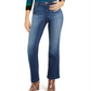 INC International Concepts Women's Curvy Fit Finity Bootcut Jeans Blue Size 2