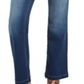 INC International Concepts Women's Curvy Fit Finity Bootcut Jeans Blue Size 2