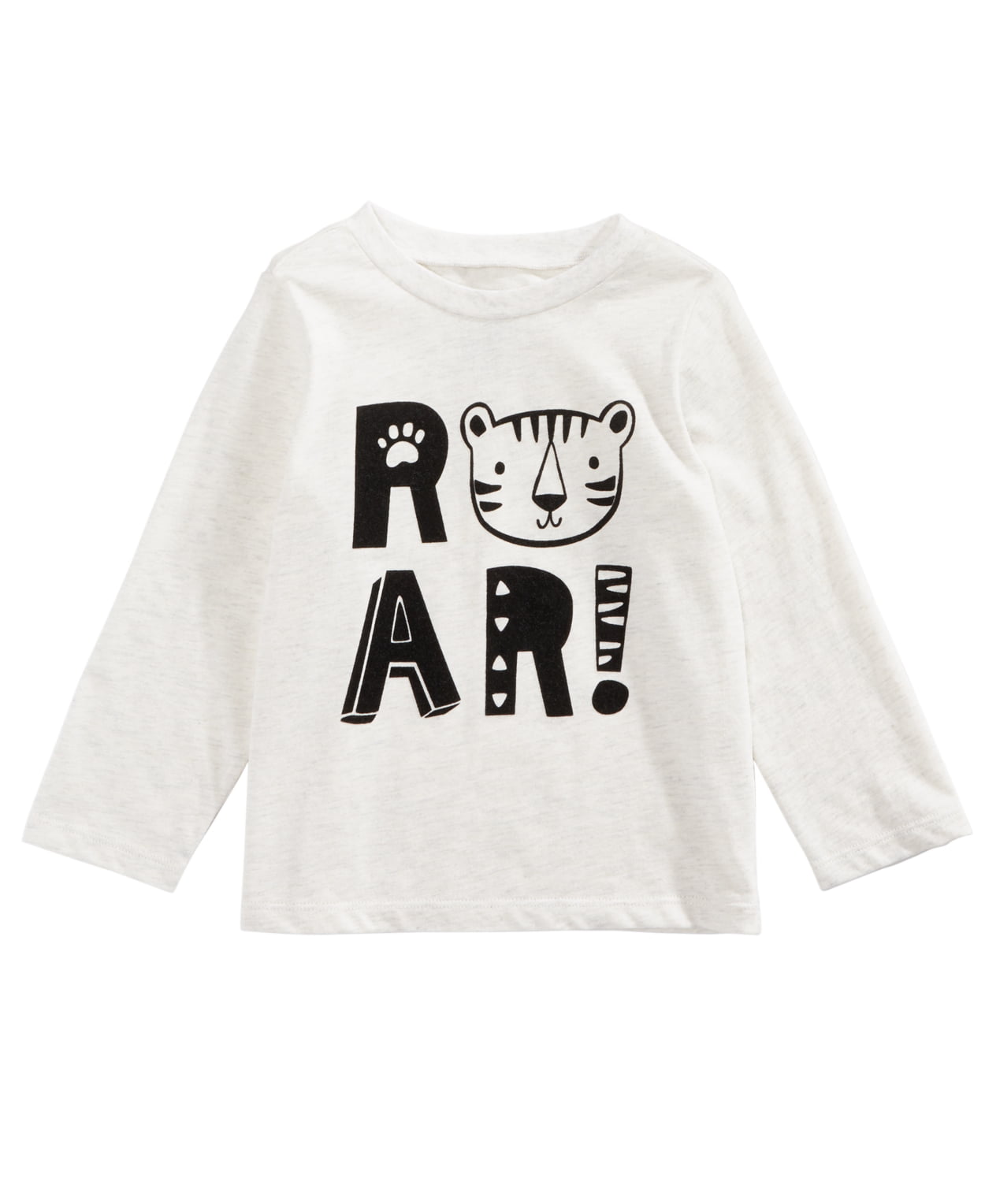 First Impressions Infant Boy's Roar Print T-shirt White Size 3-6MOS
