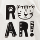 First Impressions Infant Boy's Roar Print T-shirt White Size 3-6MOS