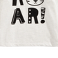 First Impressions Infant Boy's Roar Print T-shirt White Size 3-6MOS