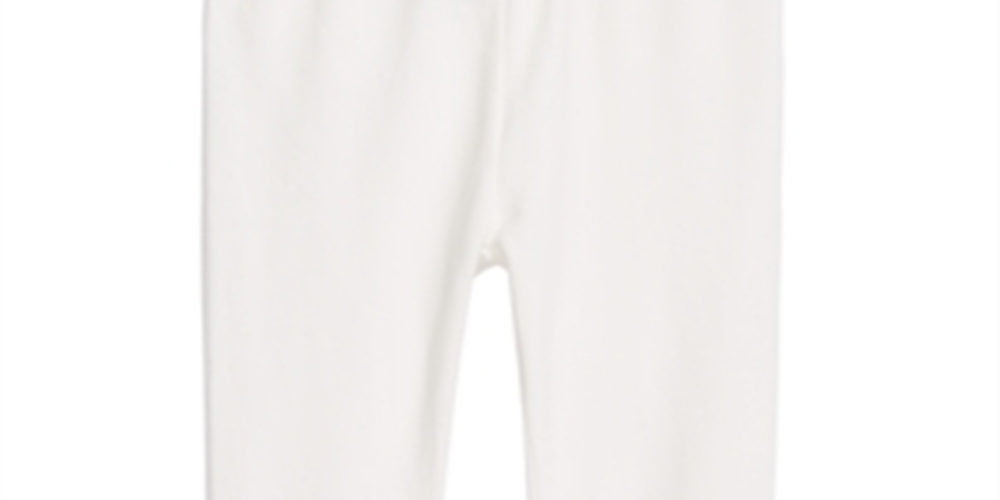 First Impressions Toddler Girl's Ruffle Hem Leggings White Size 4T