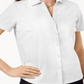 Karen Scott Women's Cotton Eyelet Shirt WhiteSize PP