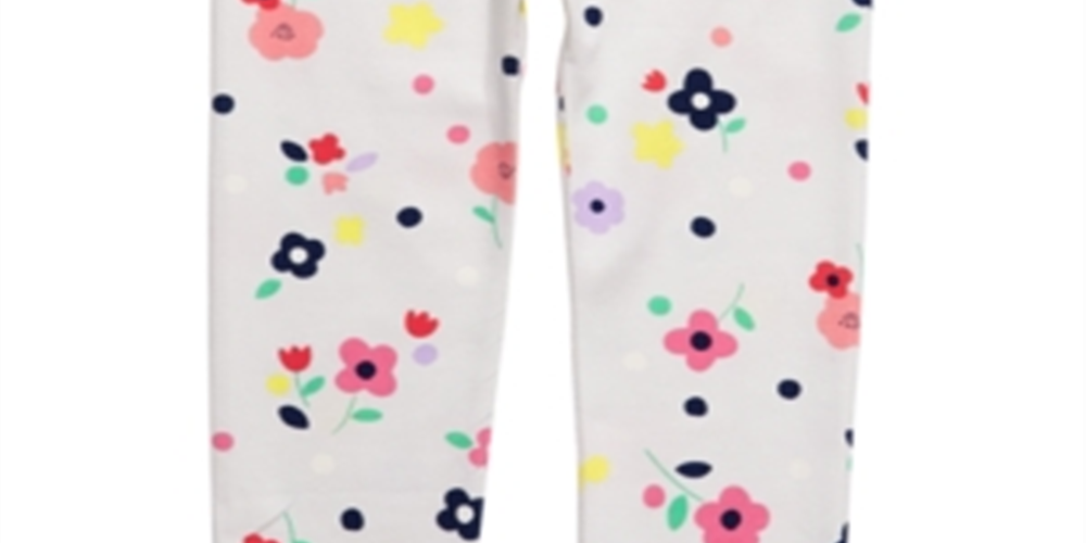 First Impressions Baby Girl's Stretch Leggings White Size 3-6MOS