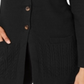Karen Scott Women's Mixed Stitch Cardigan Black Size X-Small